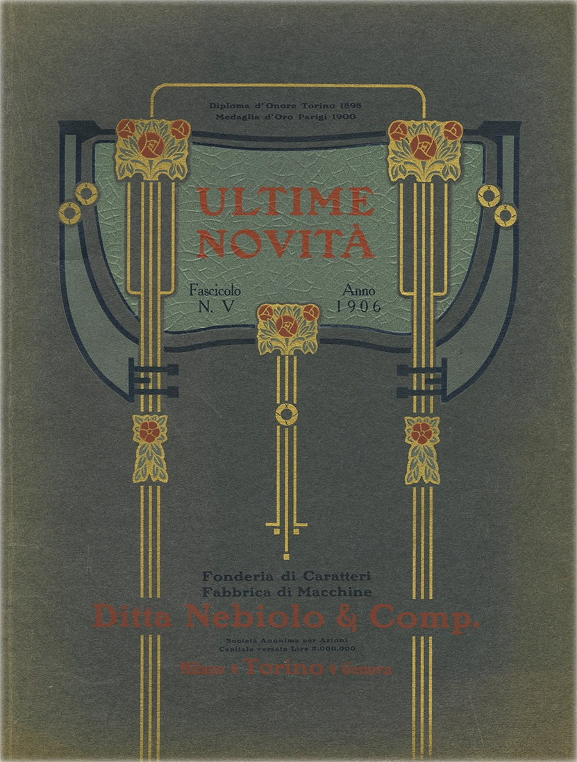 Ultime novità – Fascicolo V / 1906 / Società Nebiolo Torino.