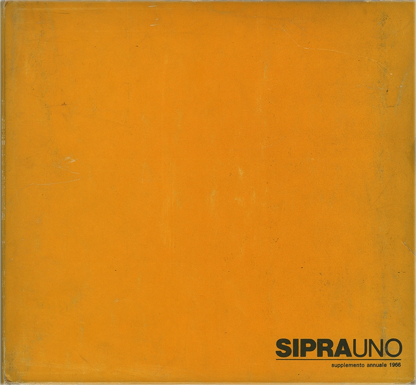 SipraUno Box / Supplemento annuale alla rivista SipraUno (Dir. Enrico Martini Mauri) / 1966 / Sipra, Torino
