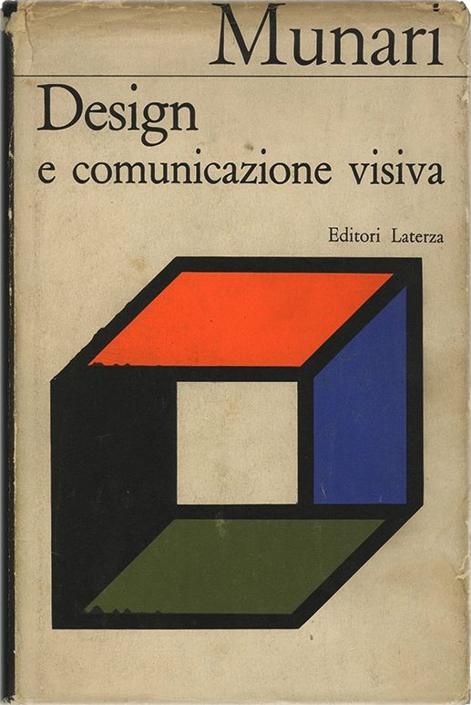 Design e comunicazione visiva, Contributo a una metodologia didattica, Bruno Munari, 1968, Laterza. Libro che raccoglie le lezioni tenute dall'autore alla Harvard University nel 1967, offrendo un approccio pratico e sperimentale alla progettazione grafica. Munari esplora concetti come texture, colori, forme, strutture, contrasti e relazioni, dimostrando che un progetto è efficace quando è coerente in tutte le sue parti.