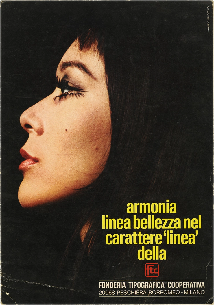 Specimen Armonia linea perfetta nel carattere 