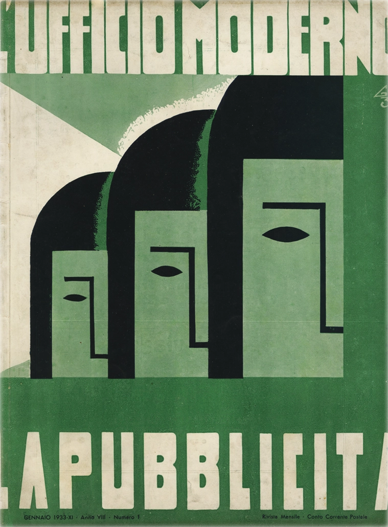 L’Ufficio Moderno n.1 – Gennaio 1933, Studia e risolve tutti i problemi aziendali.