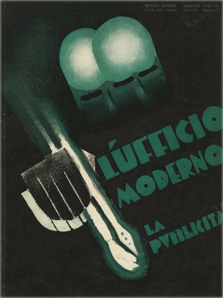 L’Ufficio Moderno n.3 – Marzo 1933, Studia e risolve tutti i problemi aziendali.