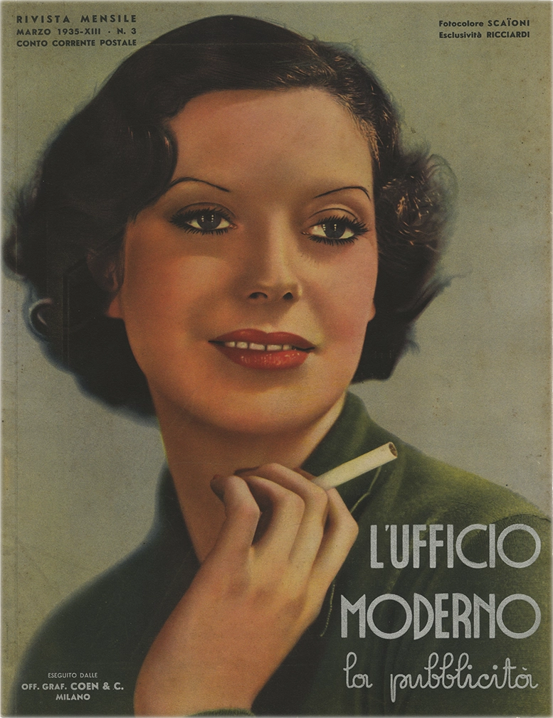 L’Ufficio Moderno n.3 – Marzo 1935, Studia e risolve tutti i problemi aziendali.