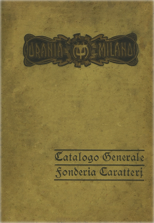 Catalogo Generale Fonderia Caratteri / Società Urania