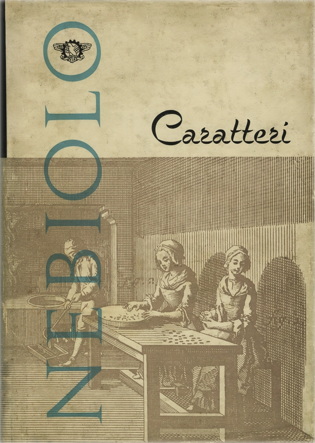 Campionario caratteri e fregi tipografici / Segni, filetti, numeri /Società Nebiolo Torino.