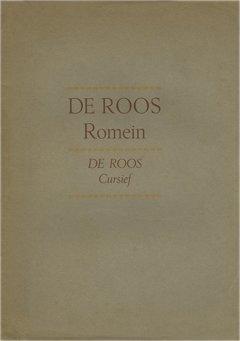 De Roos Romein - De Roos Curseif, 1947
