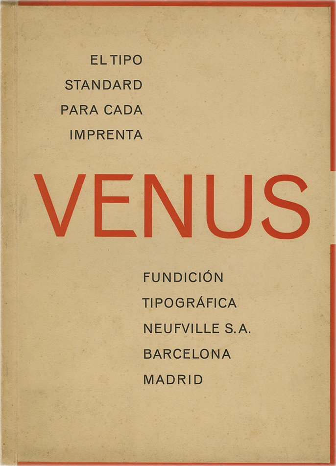 El tipo standard para cada imprenta - VENUS